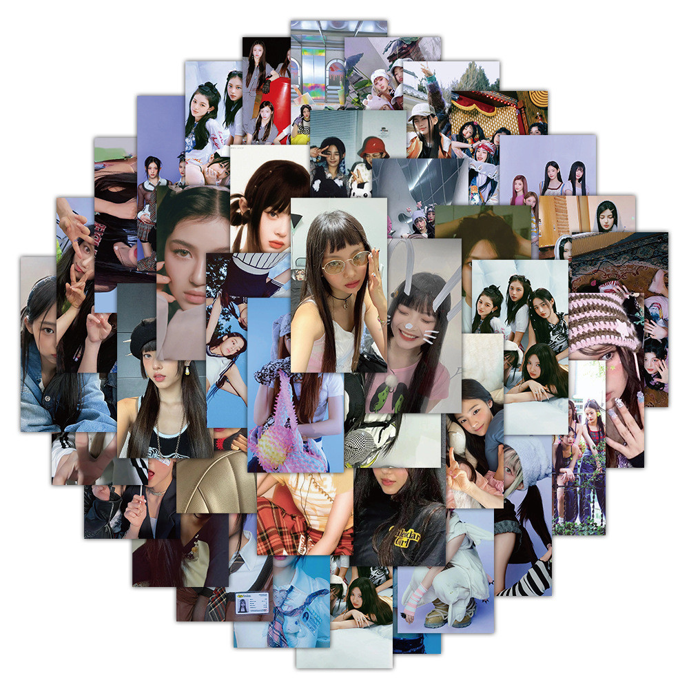 63PCS Kpop Girl Group Newjeans Posters Waterproof Graffiti Stickers for ...