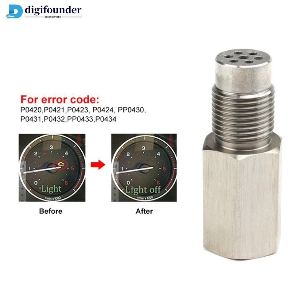 DIGIFOUNDER Universal Stainless Steel Check Engine Light CEL Mini ...