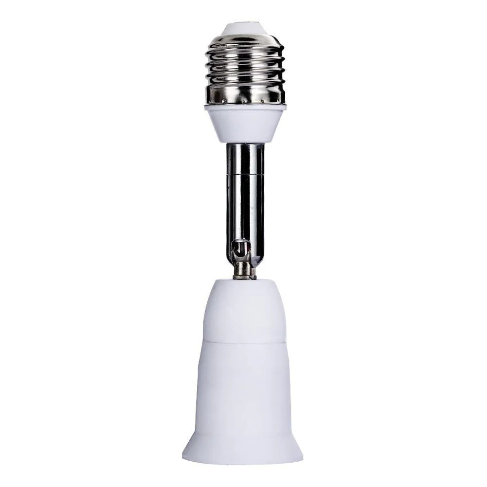 LGAO E27 Flexible Extend Extension Position Holder Extender Base Light ...