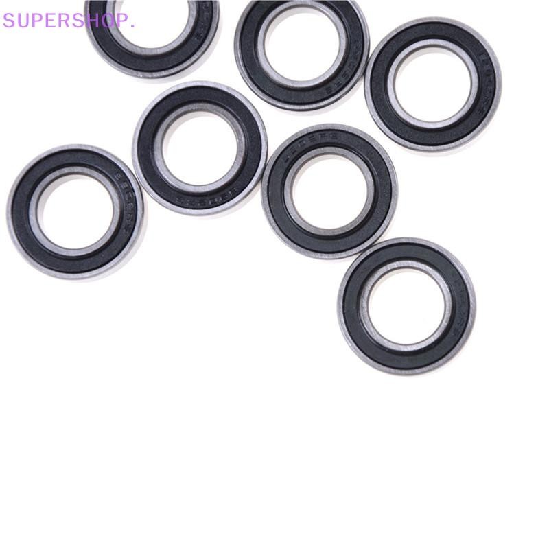 thumbnail image 2 of 10 Pcs 6902RS Ball Bearings 15x28x7mm - ABEC 3 Precision Blue Rubber Sealed For RC Cars And Bike Hubs 2 of 14