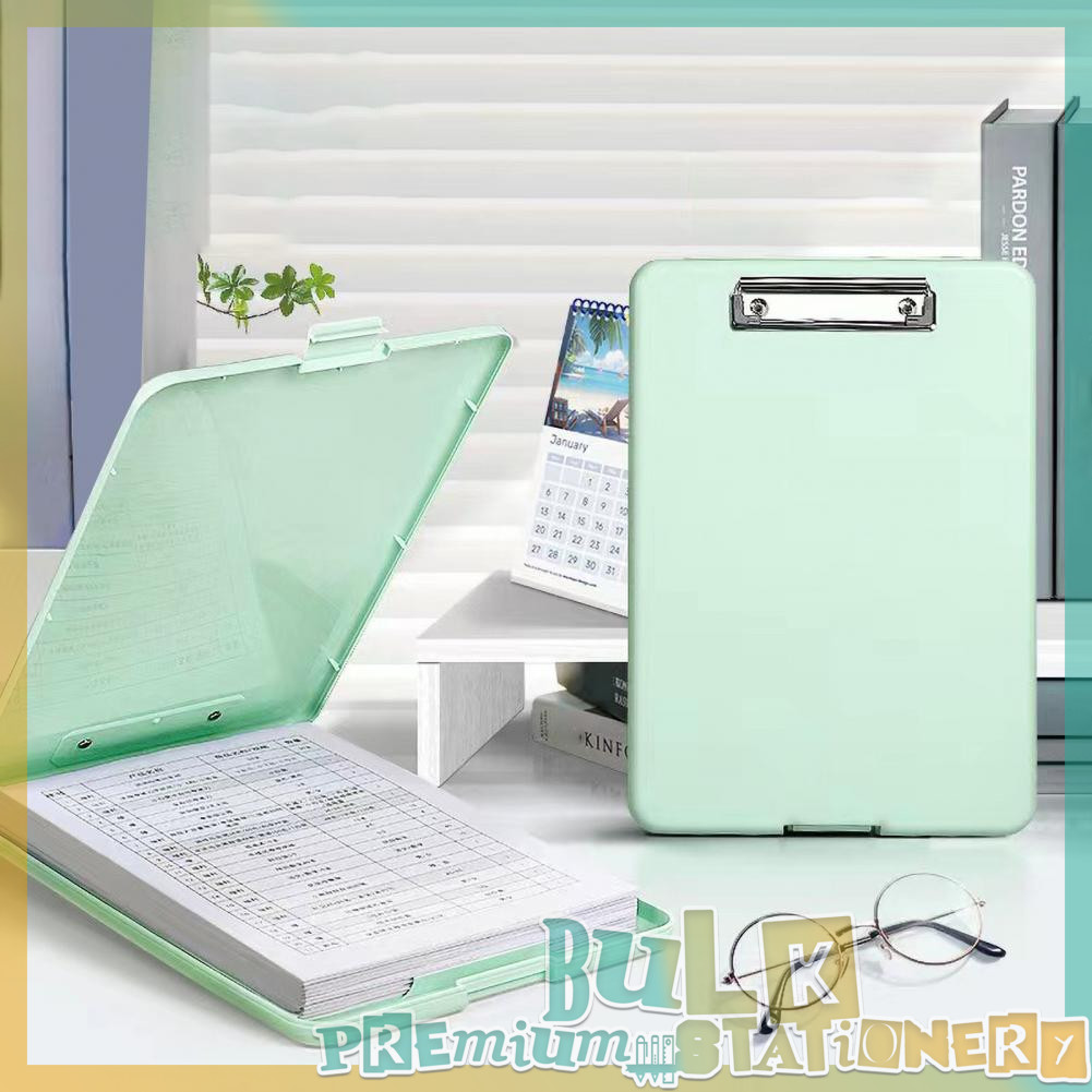 BK Flat File Folder with Document Clip 2-in-1 Test Paper A4 Documents ...
