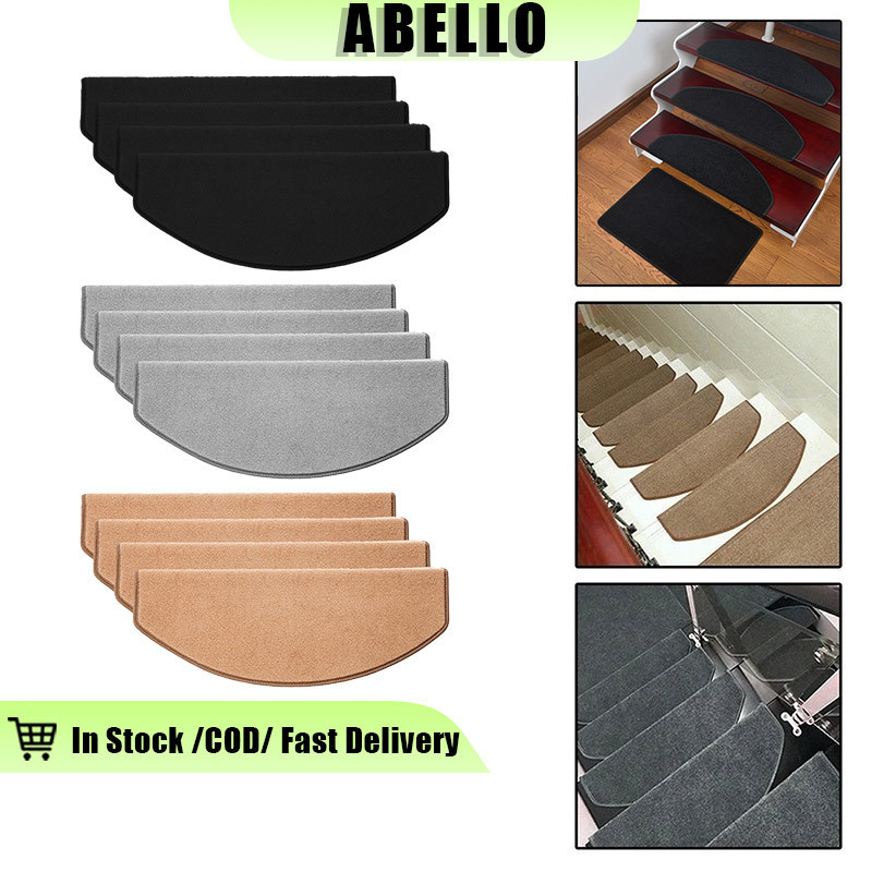 3PCS/Set Stairs Carpet 65*24cm Household Stair Step Mat Quiet Comfort ...
