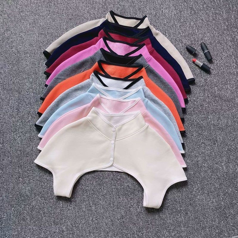 High Neck Shoulder Pads Cervical Spine Waistcoat Sleeping Warm Men ...