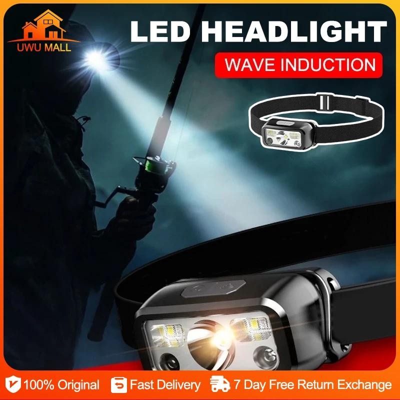 Super Long Battery Life Head-mounted Rechargeable Flashlight Super ...