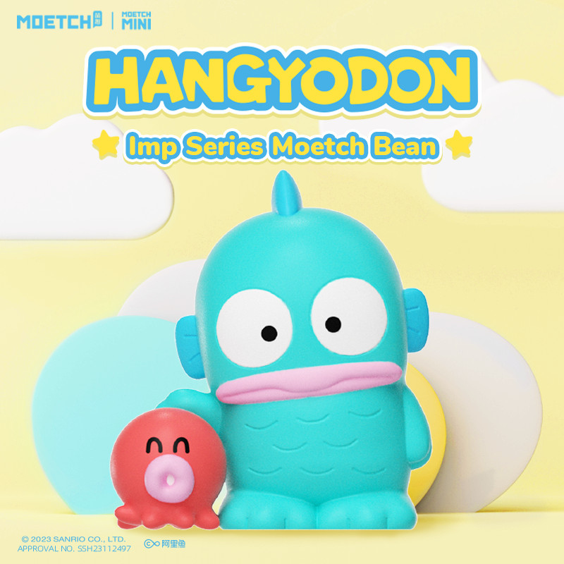 Sanrio hangyodon Ugly Fish Hanton Naughty Bag Series Mystery Box Cute ...