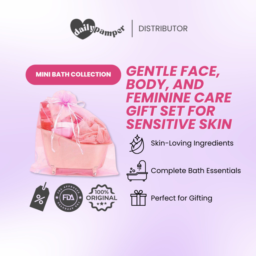 Ryx Skin Mini Bath Collection | Face, Body, & Feminine Care Gift Set ...