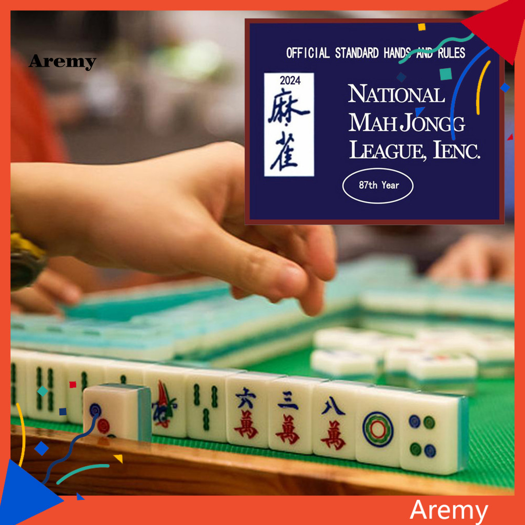 AREM Professional Mahjong Tools Mahjong Card Set 2024 Mahjong Score