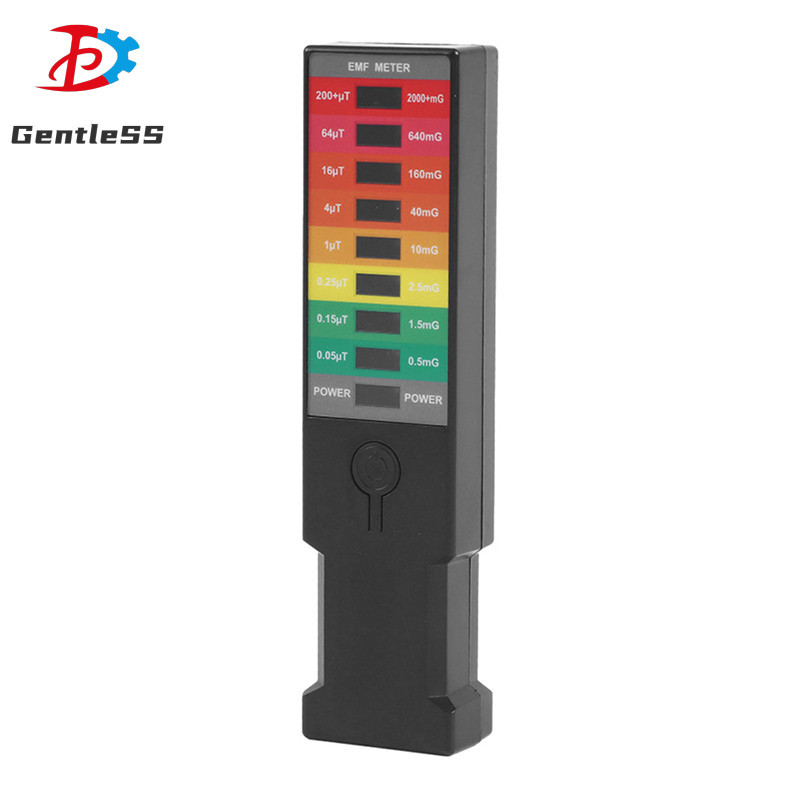 Electromagnetic Field Detector 8 LED Radiation Dosimeter High Precision ...