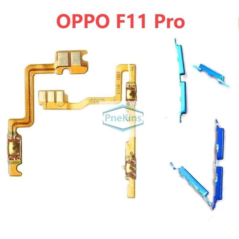 On off ribbon Power volume button flex for Oppo F11 Pro Side Key Button ...
