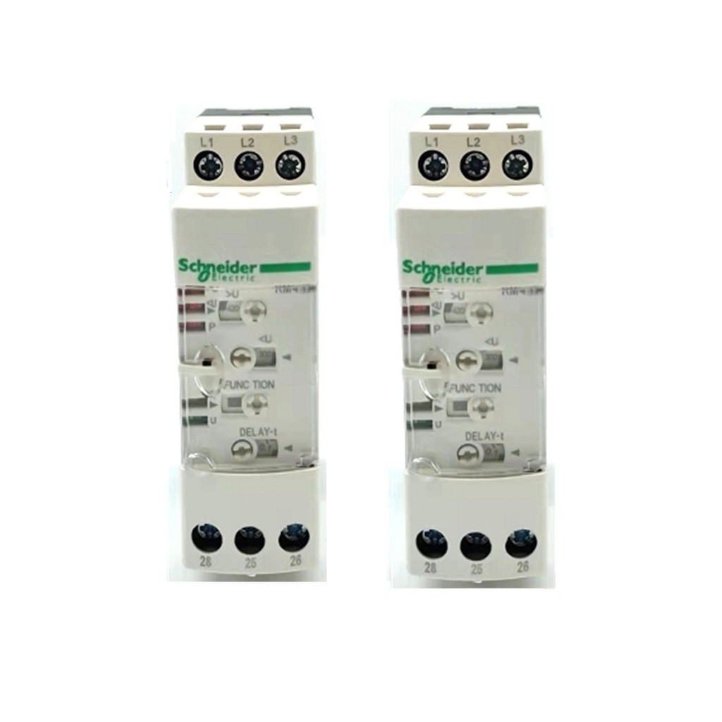 Original Schneider phase sequence relay RM4TR32 missing phase over and