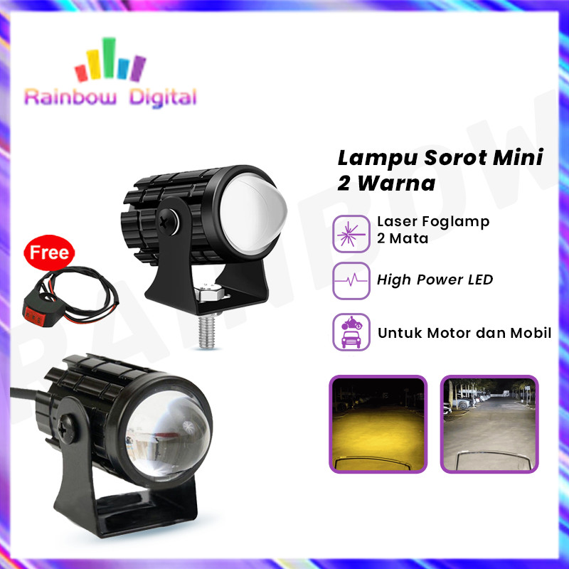 RD Original Led Shooting Light 2 Colors White Yellow Waterproof / Fog ...