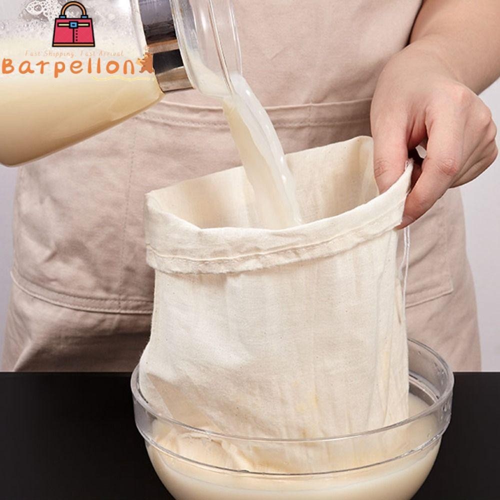BARPELLON Filter Strainers Bag, Straining Reusable Cheese Cloth, Cold