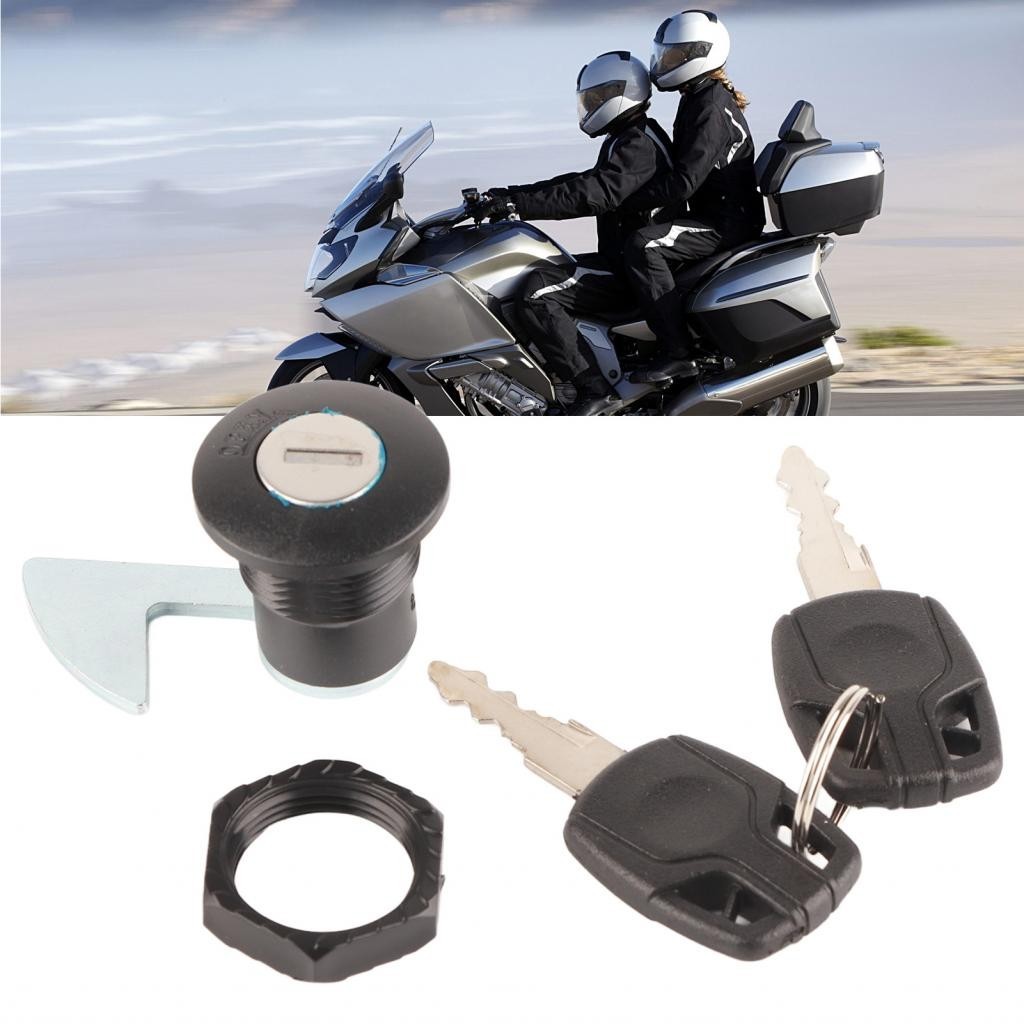 Universal Motorcycle Trunk Tour Tail Box With Security Lock 45L - Motorcycle Trunk And Tour Tail Box