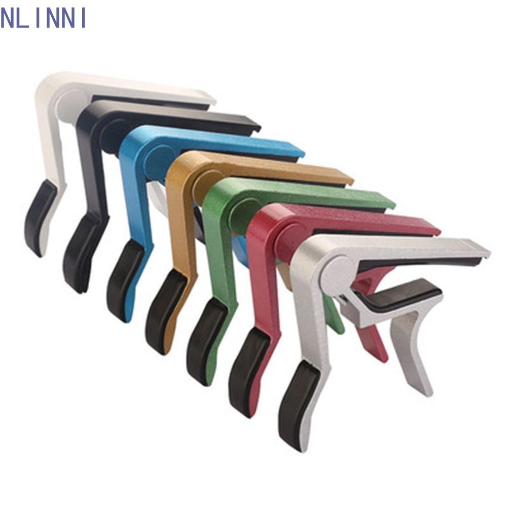 NLINNI Guitar Capo Aluminium Alloy Classic Metronome Guitar Key ...