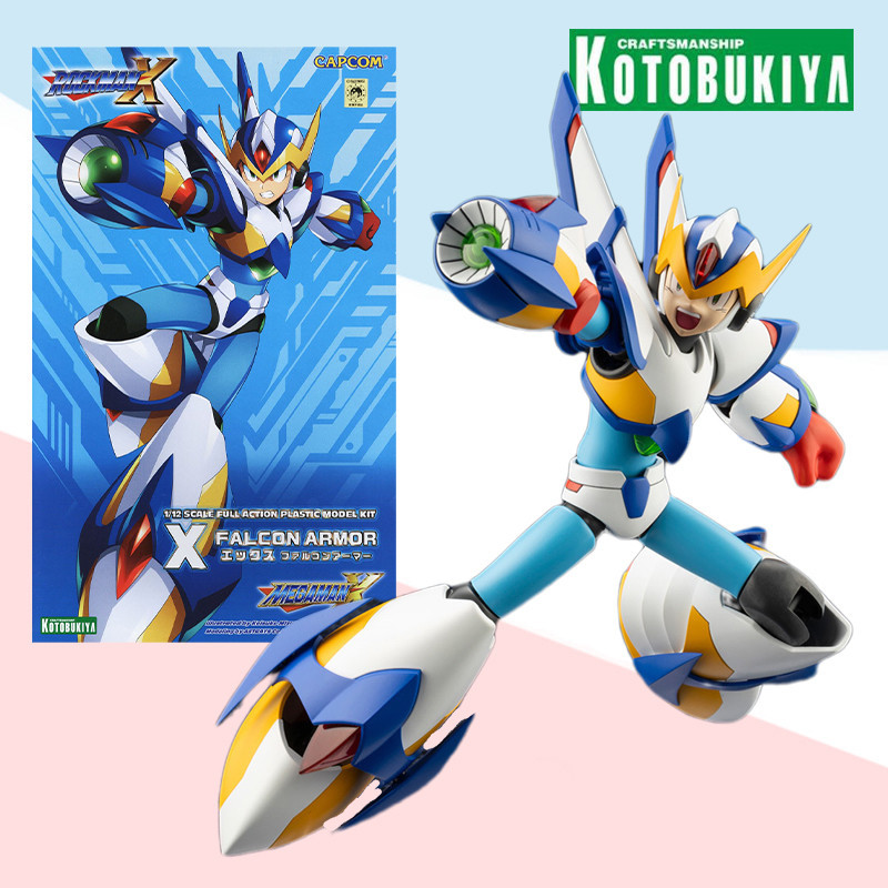 Kotobukiya ROCKMAN MEGAMAN X FALCON ARMOR NON Scale Full Action Anime ...