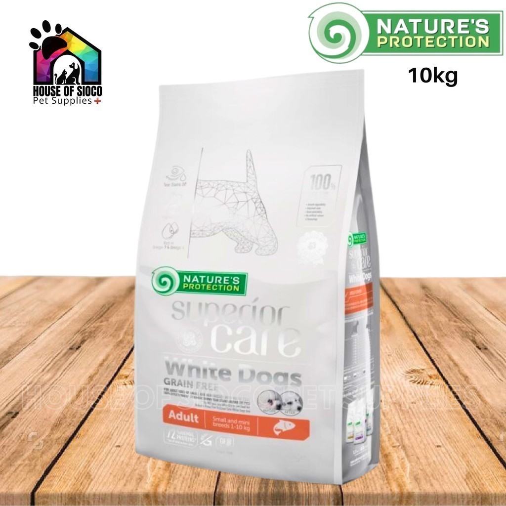 Nature’s Protection Superior Care White Dogs (Grain-Free) Adult Dry ...