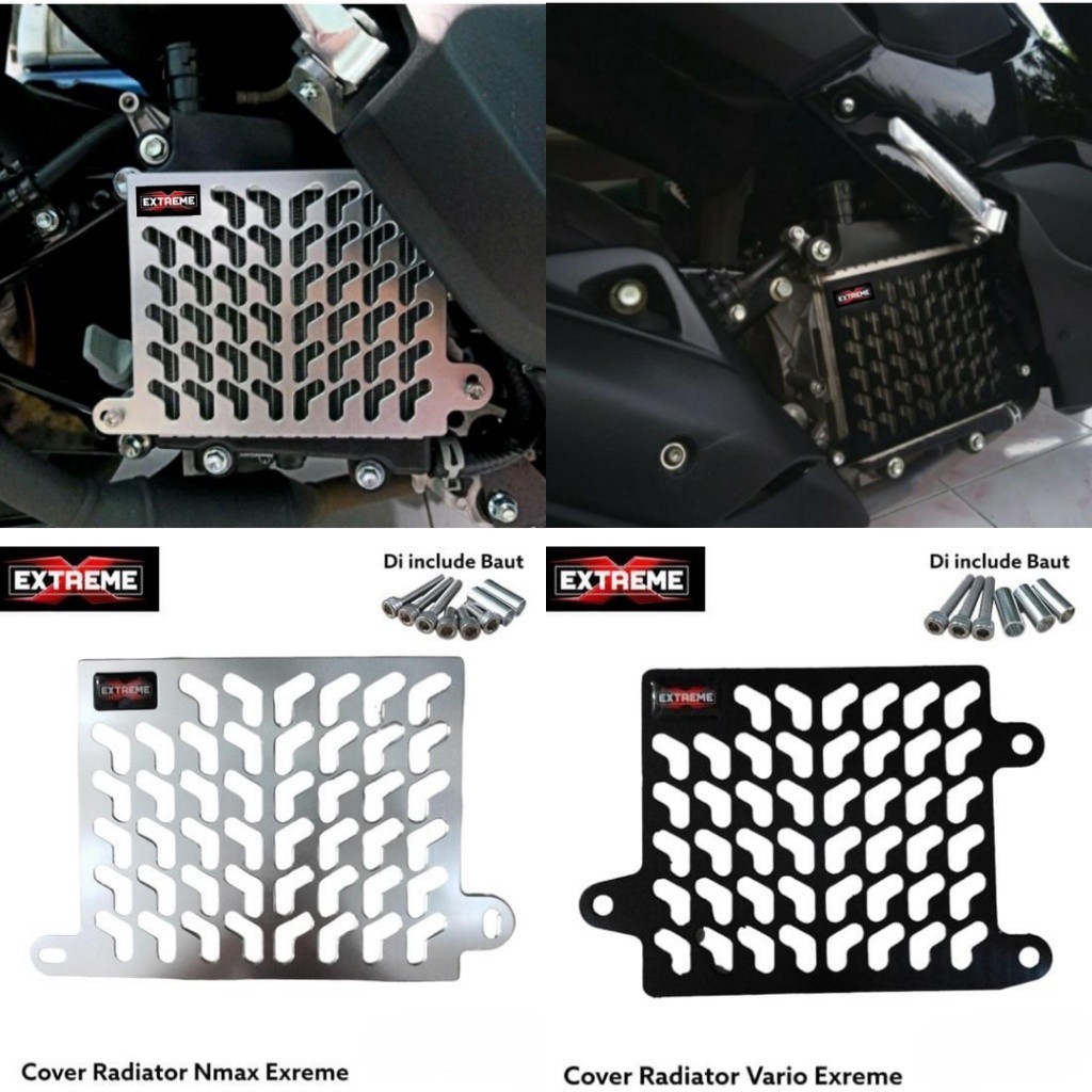 [SPIN-R] Radiator Cover Radiator Cap Full Cnc Premium Extreme NmaxOld ...