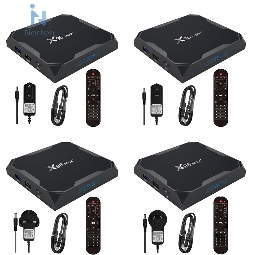 Android 9.0 Set Top Box 2.4&5 GHz WiFi BT 4.0 Media Player Set Top Box ...