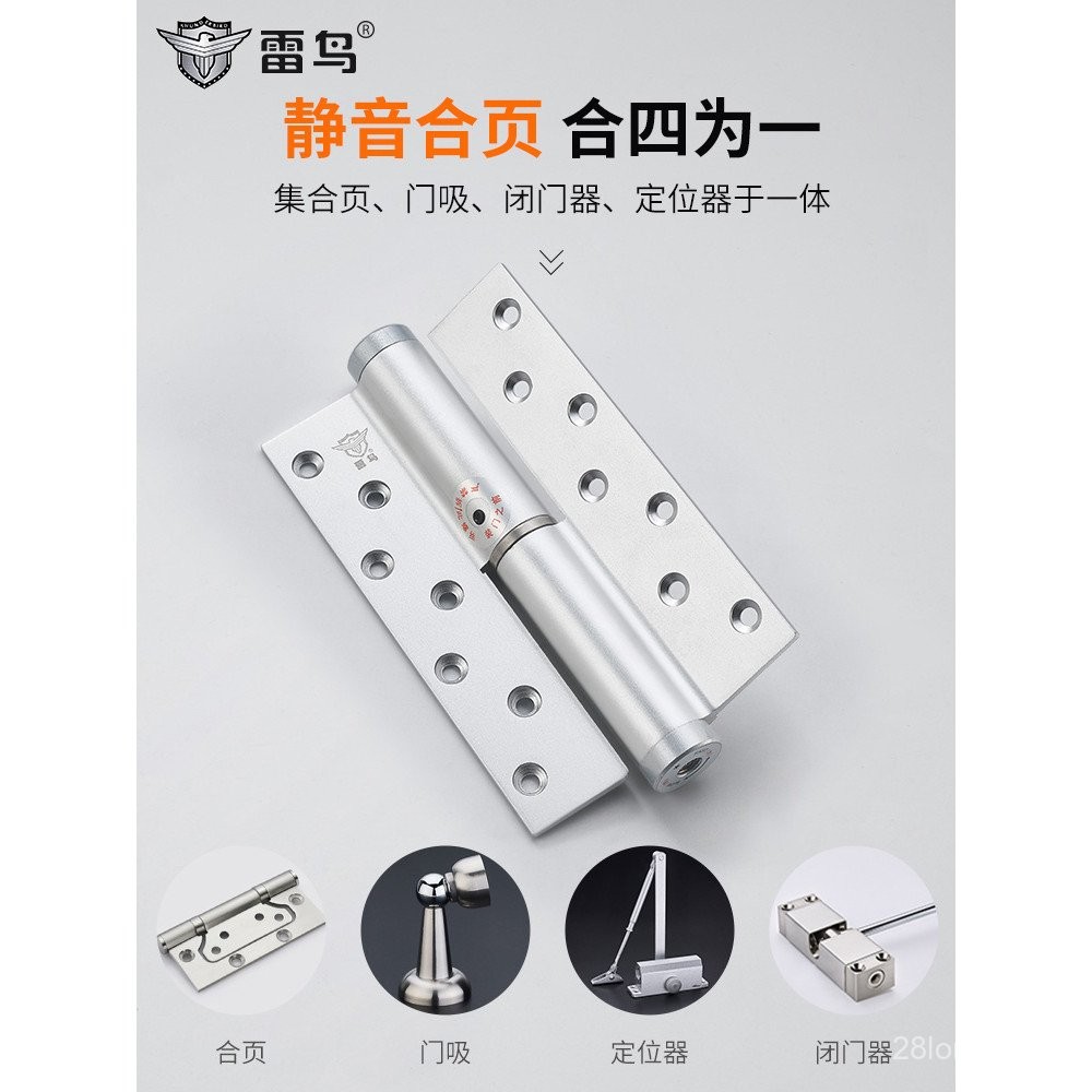 Thunderbird Invisible Door Hinge Automatic Closing Rebound Door Closer ...
