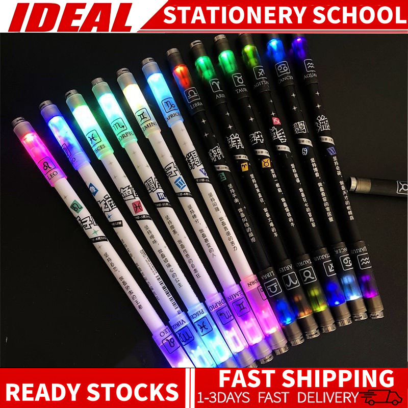 Spinning Pen With Light Rolling Finger Rotating balance Pen Refill ...
