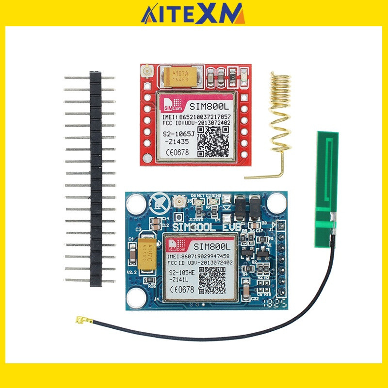 Smallest SIM800L GPRS GSM Module Micro SIM Card Core Board Quad-band ...