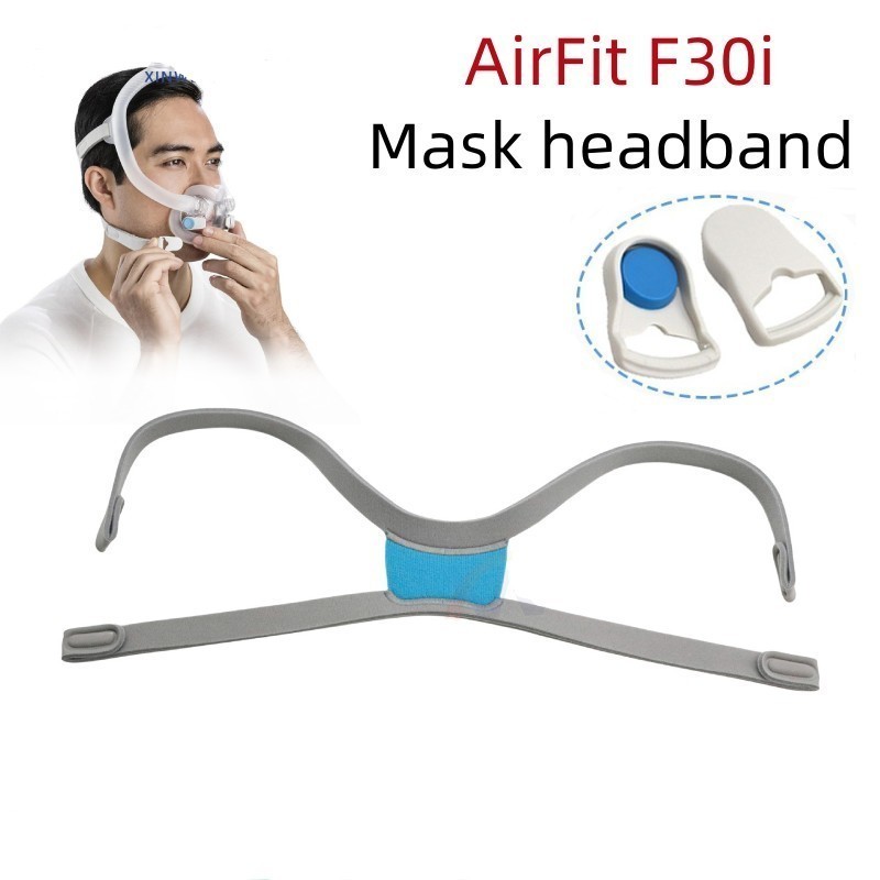 Airfit F30i reusable CPAP mask headband with 2 headband clips | Shopee ...