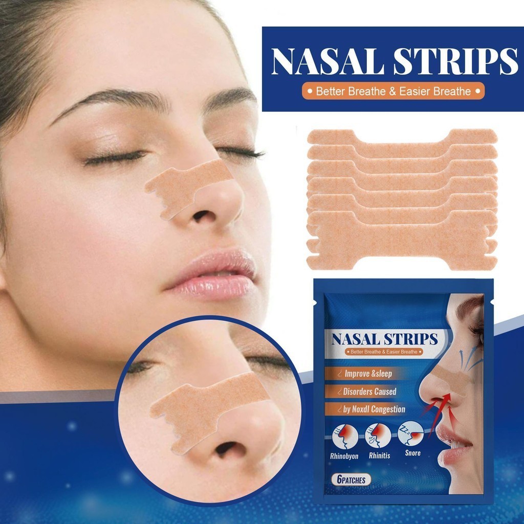 Anti Snoring Nasal Patch Nasal Strips Breath Easy Improve Breathing ...