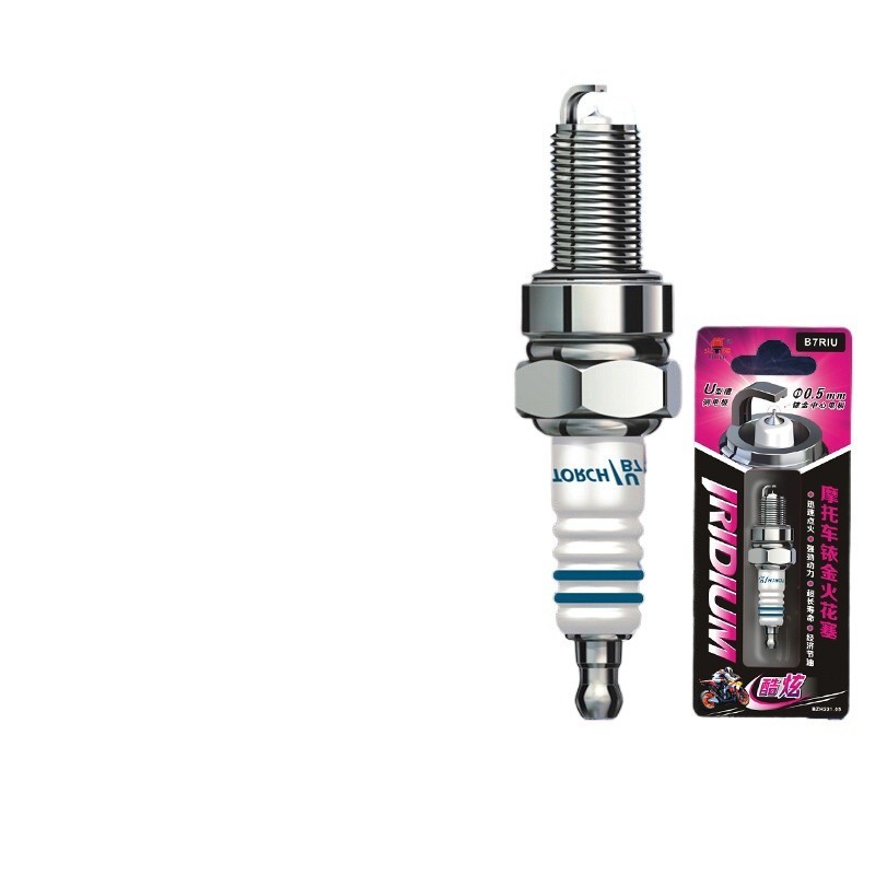 Original spark plug for Suzuki motorcycle QS125T3 front color you e