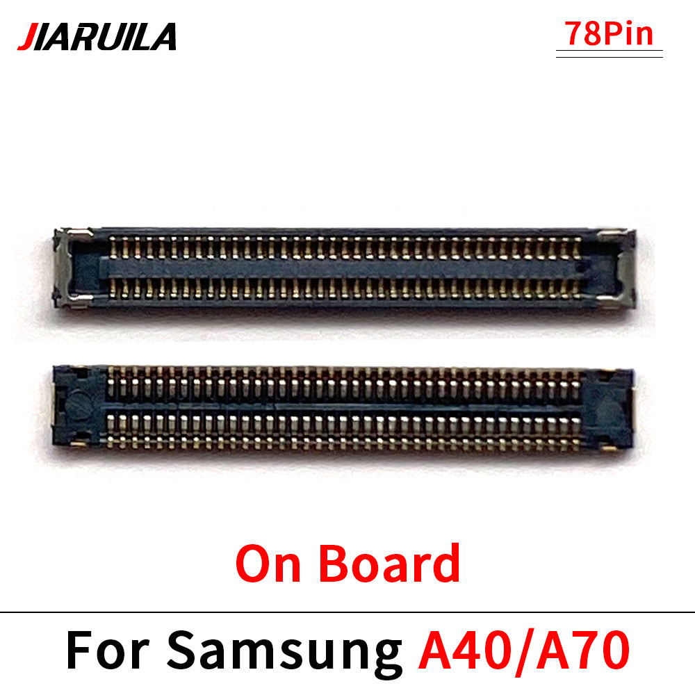 LCD FPC Screen Connector For Samsung A10 A20 A20S A21 A30S A40 A70 A50S on  motherboard/on LCD flex FPC Connector