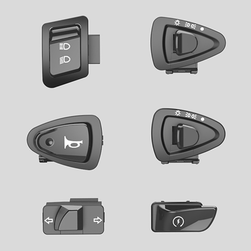 IGO Motorcycle Start Switch Horn Light Turn Signal High Low Beam Button