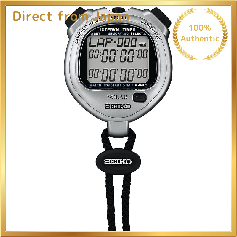 Seiko SOLER INTERVAL TIMER (Stylish Silver) SVAJ101 f - Your Perfect ...