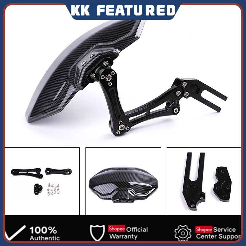 Universal Motorcycle Mudguard Rear Fender Extender Mudflap Mud Splash ...