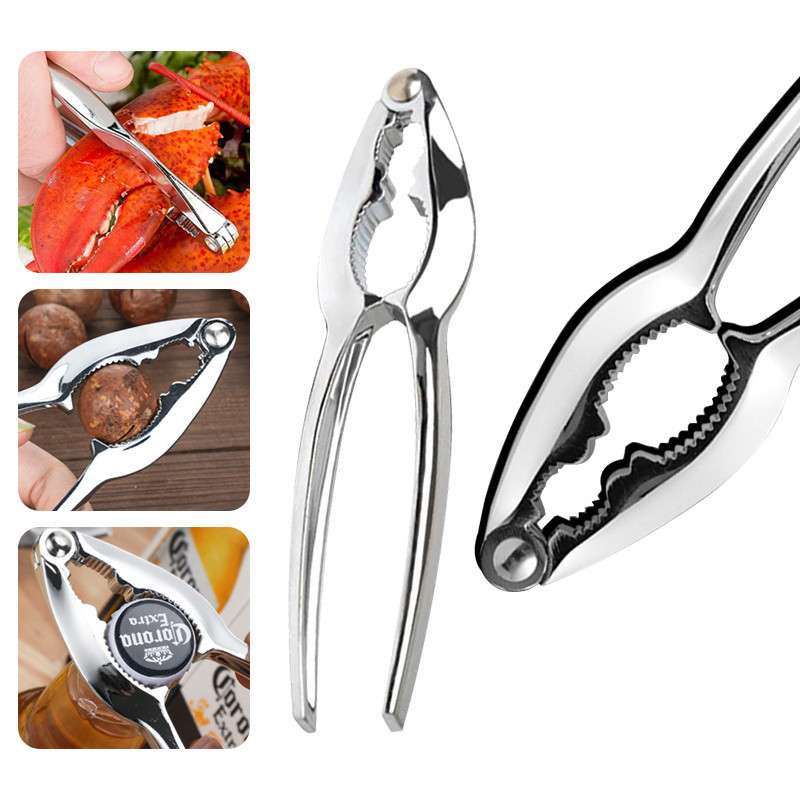 Lobster Crab Cracker Nut Nutcracker Seafood Shell Opener Stainless ...