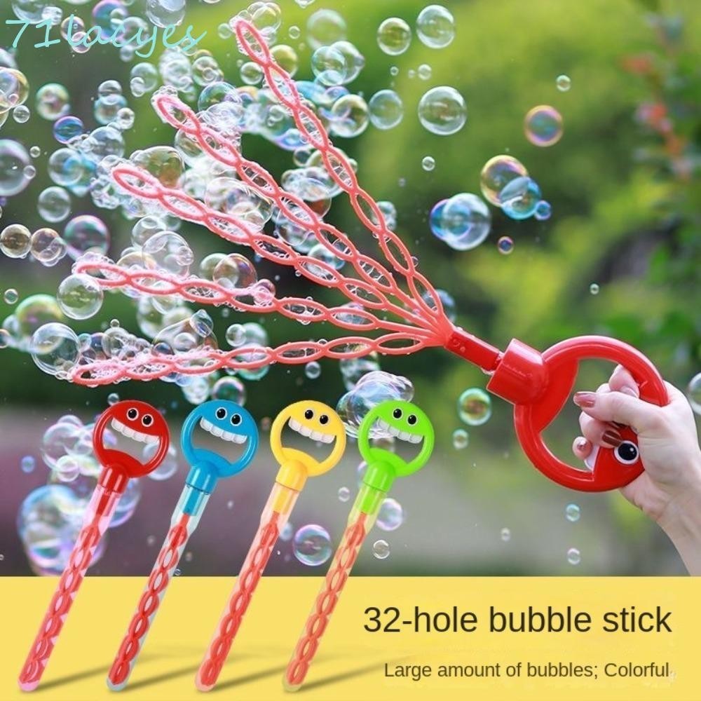 Lacyes 32 Hole Bubble Stick, 32 Holes 5 Claws Shaped Children's Bubble 