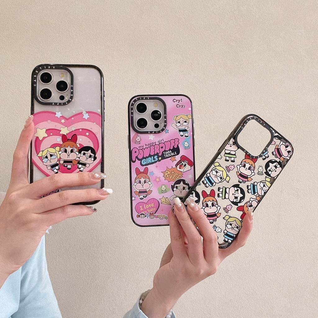 POPMART The Powerpuff Girls Impact 2.0 Clear Hard Casetify Phone Case ...