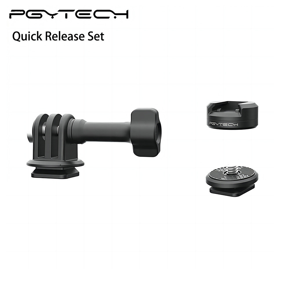 PGYTECH CapLock Action Camera Quick Release Set With 1/4