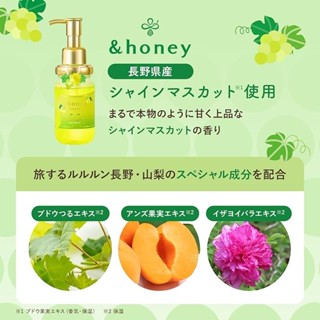 LuLuLun collaboration] and Honey Creamy Lulurun Repair Oil Shine Muscat ...