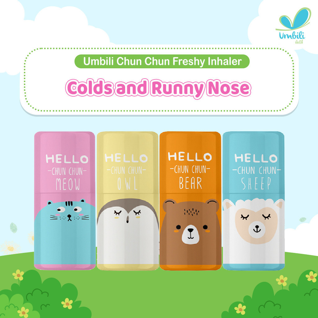 Umbili Refreshing Inhaler for Colds and Runny Nose for Kids and Adults ...