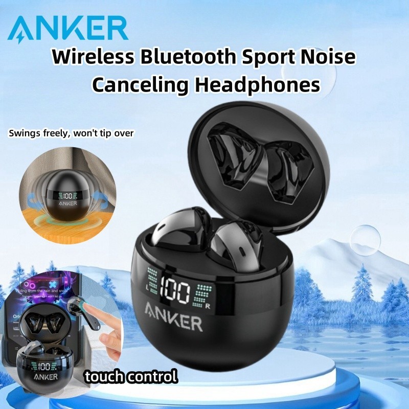 Anker TWS True Wireless Bluetooth earphones LED Power Display DX-27 ...