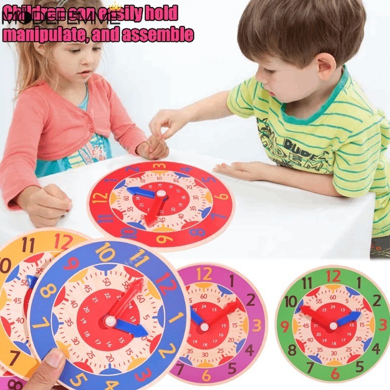 Children's Early Education Puzzle Clock Toy - Baby Educational Toys ...