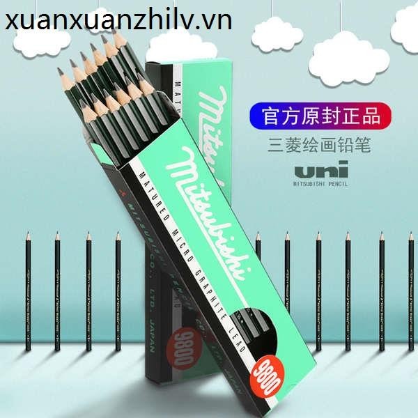 Mitsubishi Pencil uni Mitsubishi 9800 Pencil Boxed Painting ...