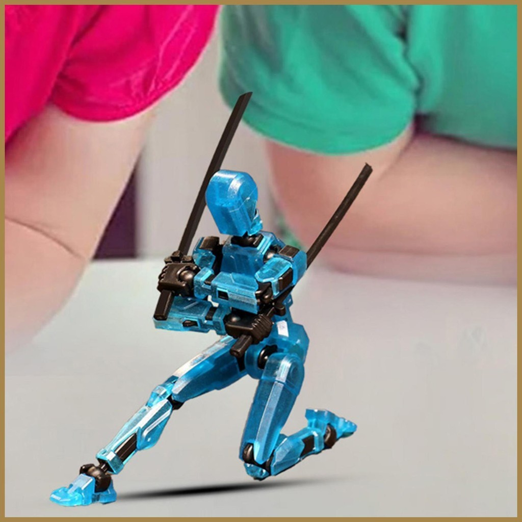 Action Figures Statue Joint Movable 3D Printed Full Body Mobile Robot ...