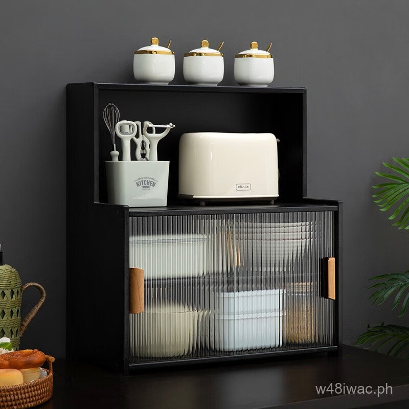 Desktop Kitchen Sideboard Storage Rack Dining Table Organizer Household ...