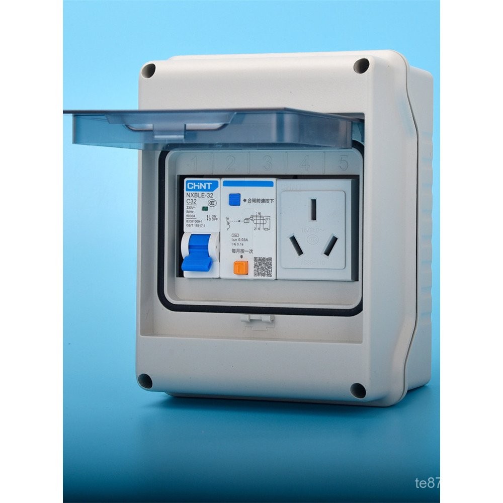 Chint Circuit Breaker Outdoor Waterproof Box Residual Current Switch ...