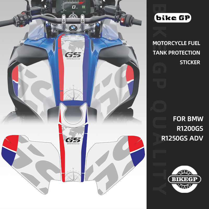 Motorcycle sticker decals Protector Decal Tank Pad Decals For BMW ...