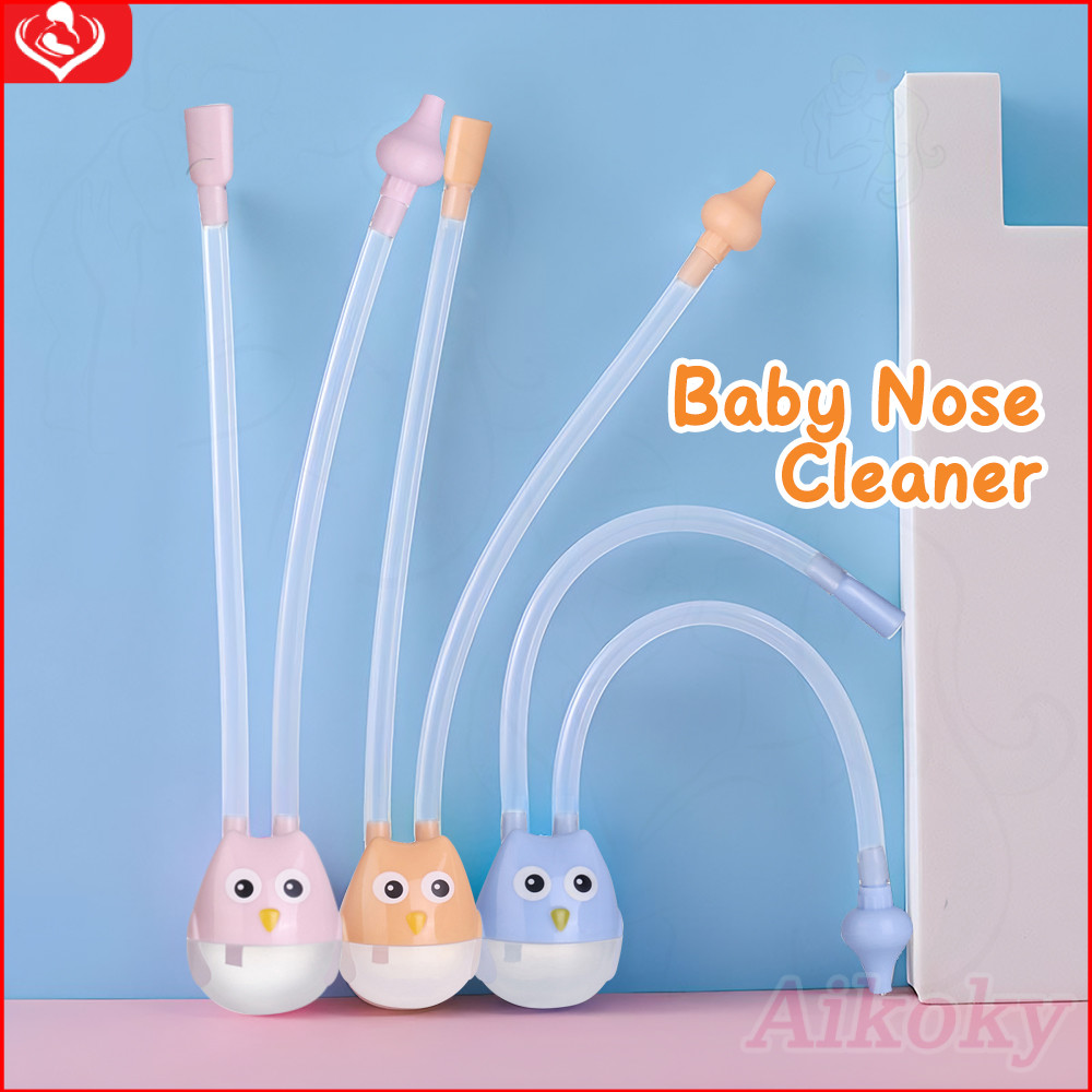 Aikoky Baby Nasal Aspirator Anti-Reverse Flow Nose Cleaner Sunction For ...
