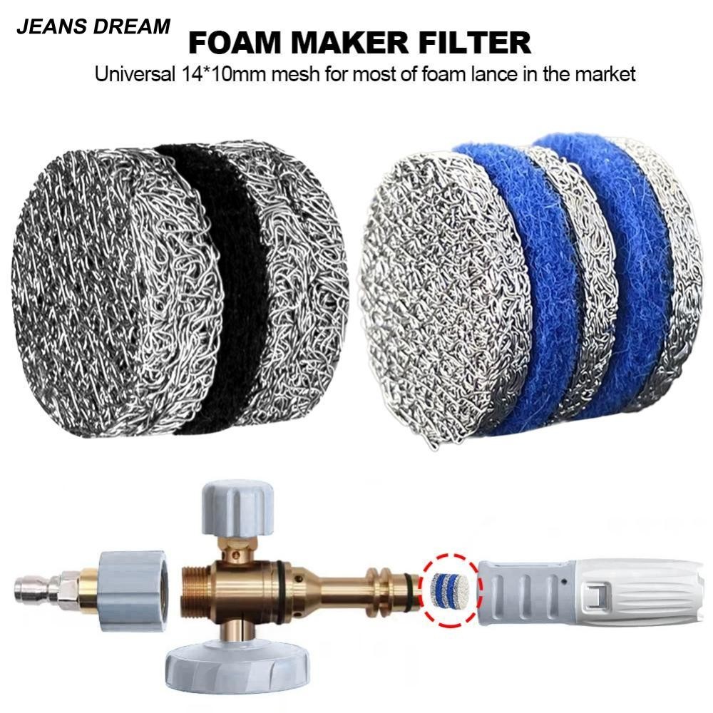 JEANSDREAM 3/5 Layers Foam Cannon Orifice Mesh Nozzle Tip Richer Lather