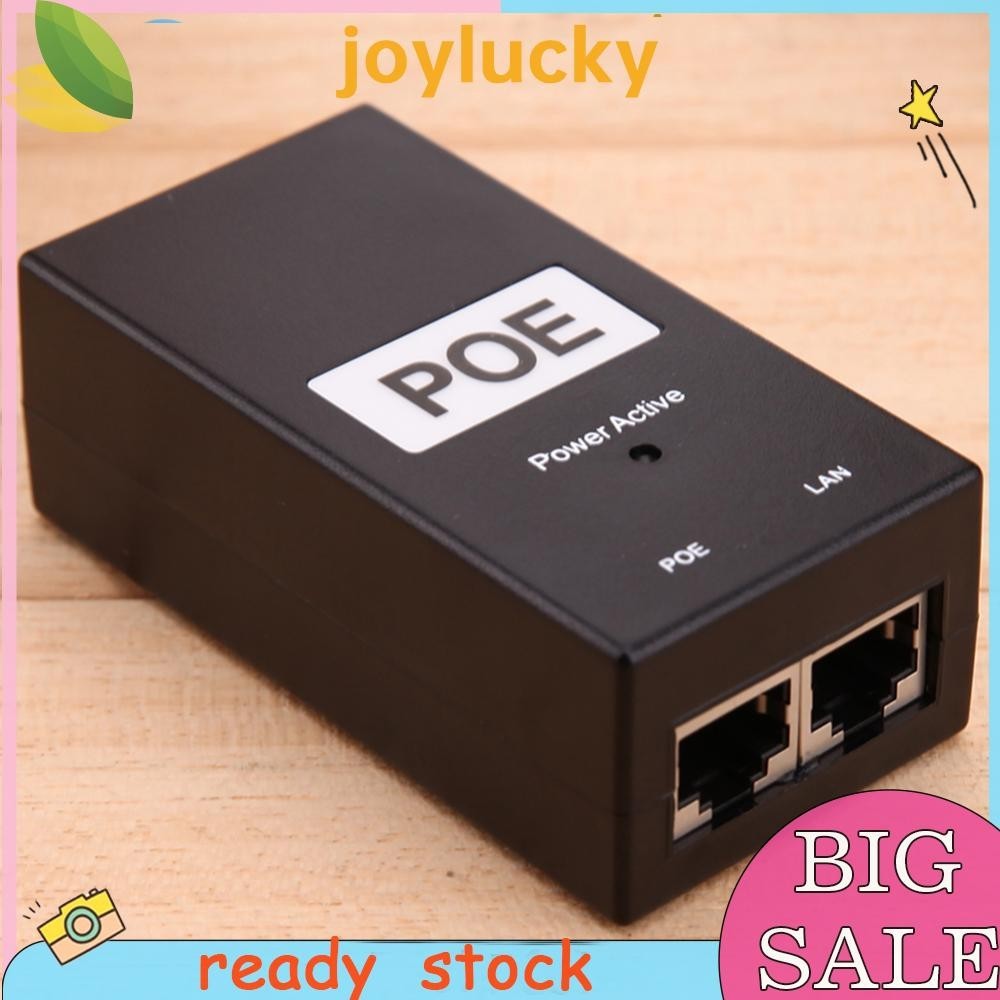 48V 0.5A 24W Desktop POE Splitter Power Injector Ethernet Adapter ...