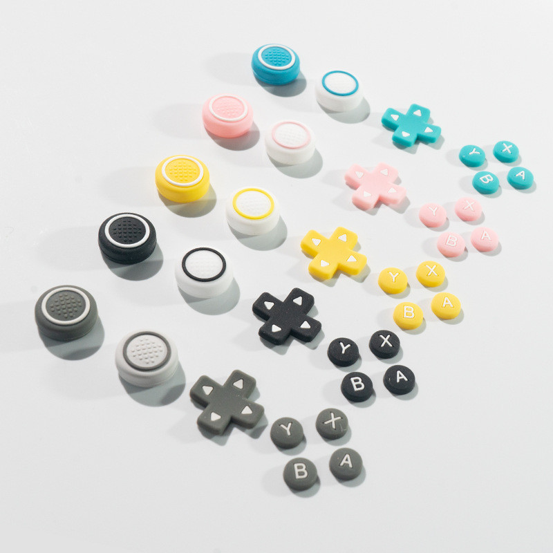 NSLikey 1set Silicone Thumb Grip for Nintendo Switch Lite D-Pad ABXY ...