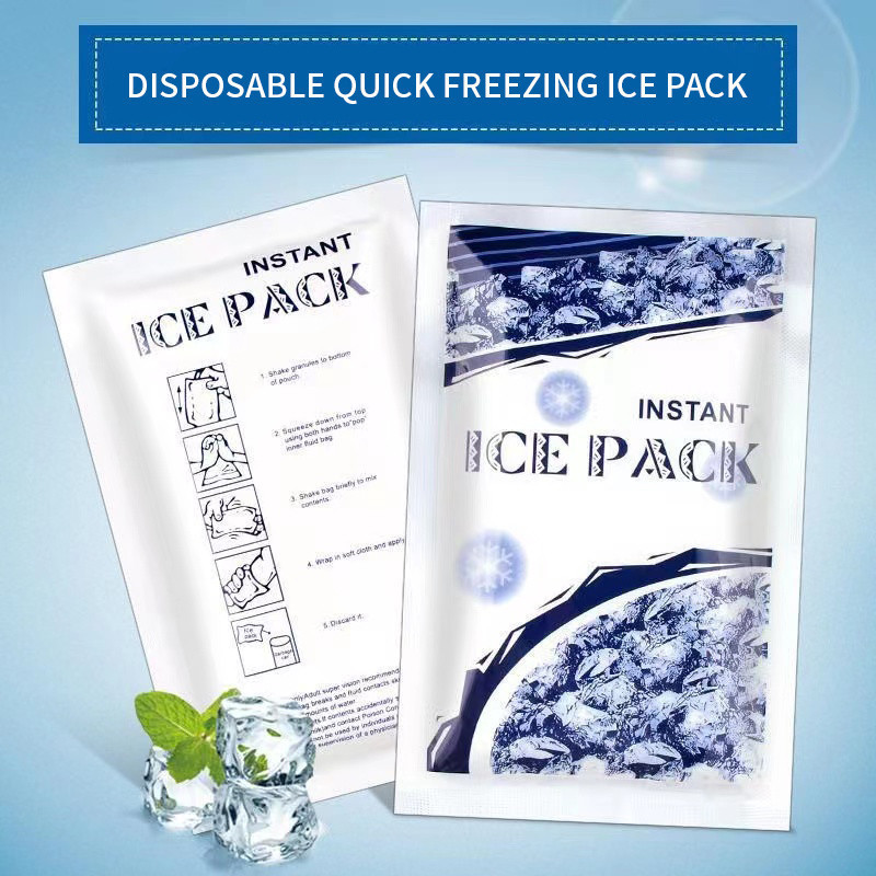 Instant Ice Pack Cold Compress Ice Pack First Aid Kit Long Lasting Cold